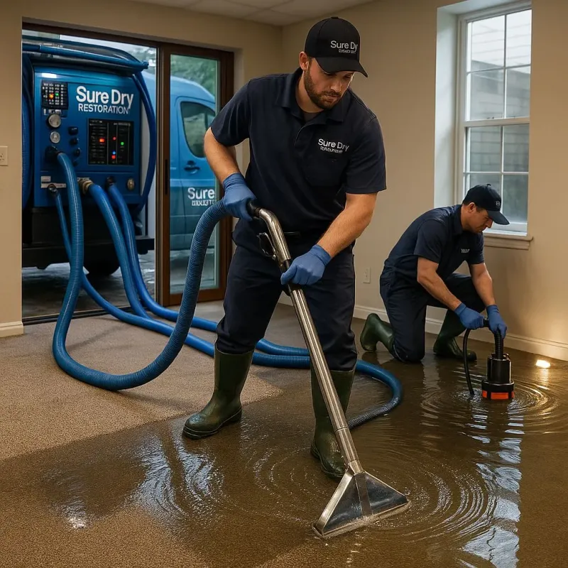Water Extraction and Removal process in Coleraine, MN